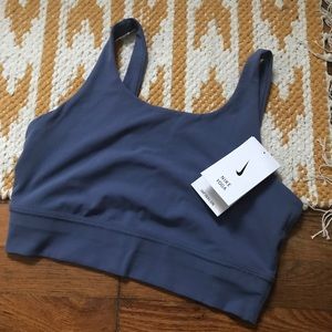 NWT Nike Women’s Yoga Luxe Crop Tank Sports Bra